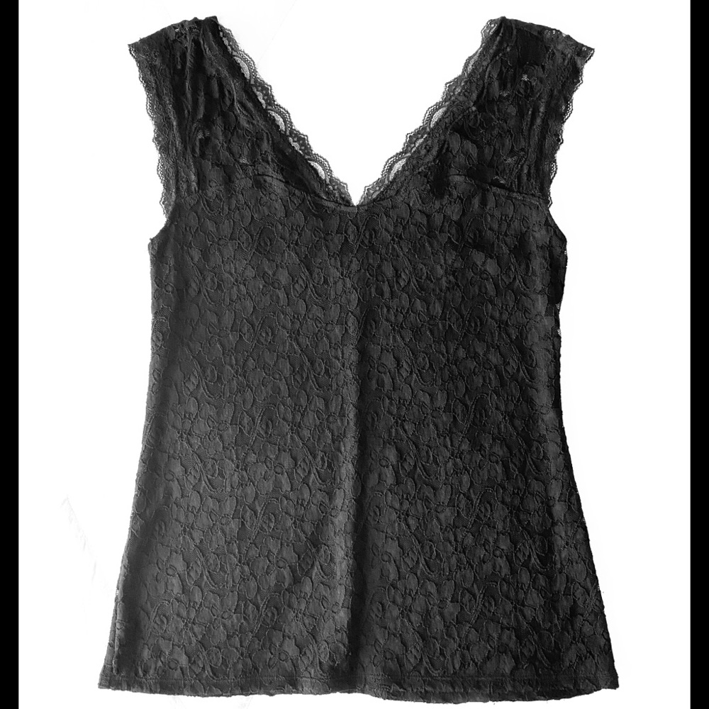 EXPRESS Allover Lace Tank Top